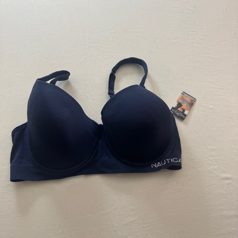 Nautica Dark Blue Women's Bra